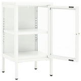 Sideboard 38x35x70 cm Metal and Glass 336062