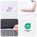 ZNTS Pocket Spring Mattress Medium 100x200 cm 372811