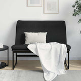 Bench Black 100x75x76 cm Fabric 351323