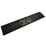 Kitchen Rug Washable Cup Black 60x300 cm Velvet 4005595