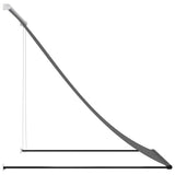 Retractable Awning Anthracite 150x150 cm Fabric and Steel 368751