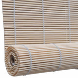Bamboo Roller Blinds 4 pcs 120x160 cm Natural 278743
