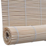 Bamboo Roller Blinds 4 pcs 120x160 cm Natural 278743
