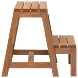 Foldable Step Stool Solid Firwood 315299