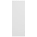 808296 Console Table White 78x30x80 cm Engineered Wood