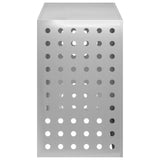 Air Conditioner Cover Silver 110 x 50 x 80 cm Galvanised Steel 8014141