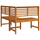 Corner Bench Brown Solid Acacia Wood 140 cm corner bench 312422
