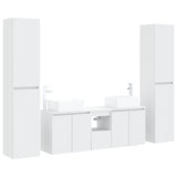 Bathroom Furniture Set 5 pcs White 33 x 34.5 x 160 cm 3406033