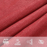 ZNTS Sunshade Sail 160 g/m² Red 4/5x3 m HDPE 311655
