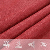 ZNTS Sunshade Sail 160 g/m² Red 4/5x3 m HDPE 311655