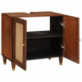 Sink cabinet with Shelf Brown 62 x 33 x 58 cm Engineered wood 4018899