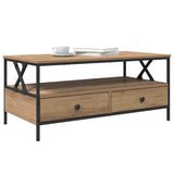 Coffee Table Artisan oak 100 x 51 x 45 cm Engineered wood 874095
