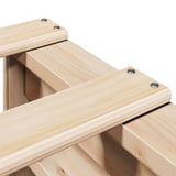 Bookcase Bed without Mattress 135x190cm Solid Wood Pine 3324514