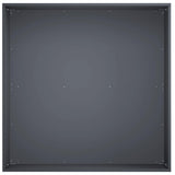 Garden Planter Anthracite 60 x 60 x 30 cm Cold-rolled Steel 8005054