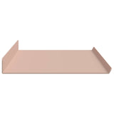 Floating Shelf Wall-mounted 4 pcs Pink 80 x 18 x 2.5 cm Steel 8004035