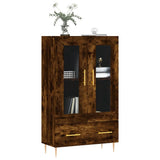 Highboard Smoked Oak 69.5x31x115 cm Engineered Wood 828289