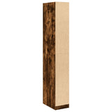 Wardrobe Smoked Oak 30x50x200 cm Engineered Wood 3307688