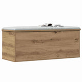 Storage Box Artisan Oak 90 x 35 x 35 cm Engineered Wood 868712