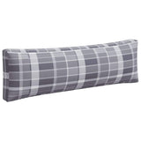Pallet Cushions 3 pcs Grey Check Fabric 360958
