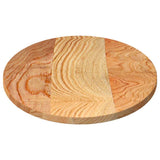 Table Top Light Brown 100x50x2 cm Solid Wood Oak Oval 4009046