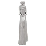 ZNTS Sculpture Silver 10x16x49 cm Aluminium 42000135