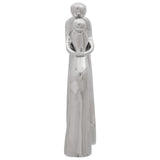 ZNTS Sculpture Silver 10x16x49 cm Aluminium 42000135