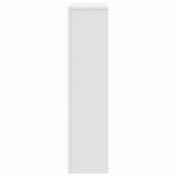 Radiator Cover White 104x20x82 cm Engineered Wood 852735