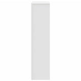Radiator Cover White 104x20x82 cm Engineered Wood 852735