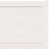 Barn Door White 90 x 2.5 x 208 cm Solid Pine Wood 870408