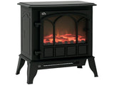 Freestanding Electric Fireplace, Electric Stove Heater with LED Flame Effect, Overheating Safety T3398P378821