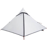 Camping Tent 2-Person White Blackout Fabric Waterproof 4009437