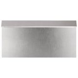 Snail Fence 4 pcs Silver 50 x 3.5 x 25 cm Stainless Steel 874850