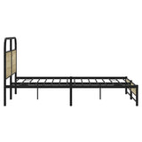 Bed Frame without Mattress 150x200 cm King Size Sonoma Oak Engineered Wood 4100430