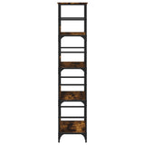 Bookshelf Smoked Oak 50x33x153 cm Engineered Wood 835276
