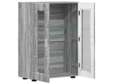 Sideboard FLORIN Grey Sonoma 55.5 x 29 x 100 cm Engineered Wood 880257