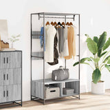 Wardrobe Grey Sonoma 90x50x180 cm Engineered Wood 849297