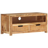 TV Cabinet 88x35x40 cm Solid Wood Acacia 338433