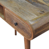 Curved Chestnut Writing Desk IN3628