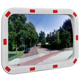 Convex Traffic Mirror Rectangle 40 x 60 cm with Reflectors 141682