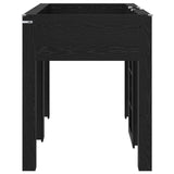 Bunk Bed for Kids Black Oak 75 x 190 cm Engineered wood 3410468