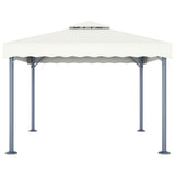 Gazebo 300x300 cm Cream Aluminium 48058