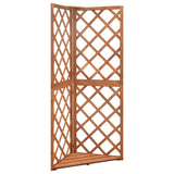 Corner Trellis 50x50x145 cm Solid Fir Wood 316407