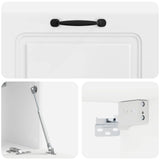 Wall-Mounted TV Cabinet High Gloss White 78.5 x 31 x 30 cm 899399