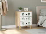 Bedside Cabinet HANAU Sonoma Oak 36 x 33 x 60 cm 8007301