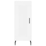 Highboard White 34.5x34x180 cm Engineered Wood 3199121