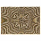Area Rugs Black 120 x 170 cm Jute 42010742