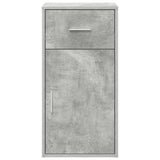 Sideboard with Drawer Concrete Grey 38 x 34 x 75 cm 869549