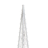 Acrylic Decorative LED Light Cone Blue 120 cm 328965