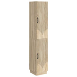 Cabinet Set 2 pcs Sonoma Oak Engineered Wood 3416792