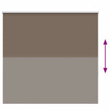 Roller Blind Blackout Coffee 145x130 cm Fabric Width 141.6 cm Polyester 4010981